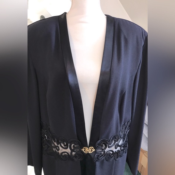 EUC Joseph Ribkoff Creations Mother of the Bride Coverup Blazer - Picture 3 of 10